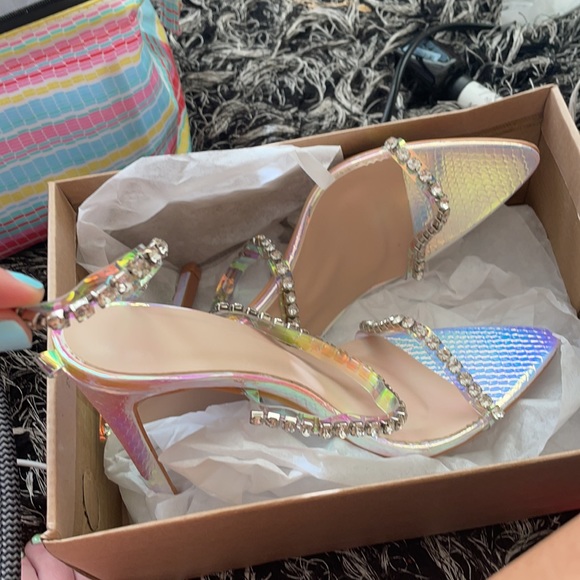 rhinestone high heels - Picture 2 of 2